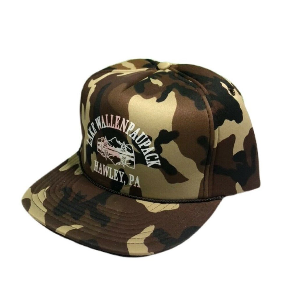Winner Hat Camouflage VTG Wallenpaupack